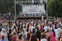 Concert against domestic violence in Moldova